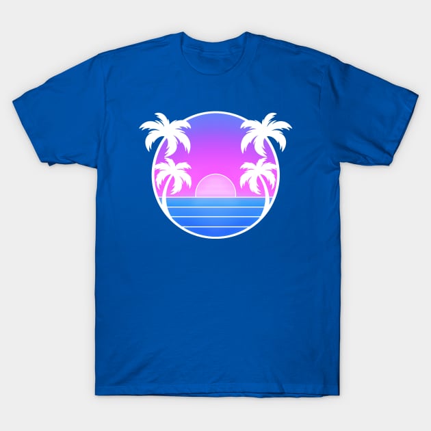 Beach sunset T-Shirt by Ivetastic